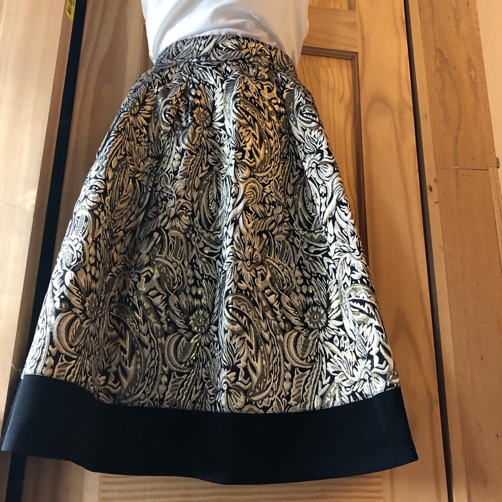 Golden Blosson Gracia  A-LINE MIDI SKIRT